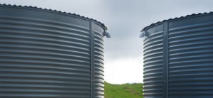 Powder coated gal tanks